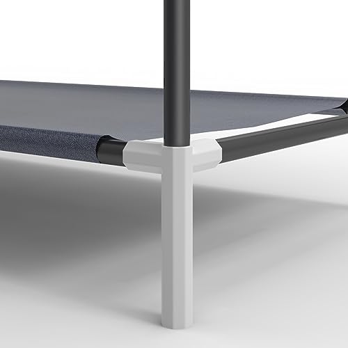 Meerveil Shoe Rack 7 Tier Canvas,Shoe Cabinet,Shoe Rack Standing for Living Room,Hallway,Shoes Storage Organizer for 36 Pair of Shoes with Dustproof Cover,110cm*115cm*30cm,Grey