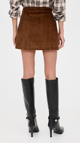ASTR the label Women's Doria Corduroy Skirt3