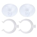 Phefop Collier de Serrage pour Aquarium, Résistance aux Hautes Températures, Ventouse Fi...