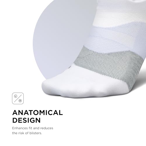 Image of Feetures Elite Light Cushion Mini Crew Sock - Sport Sock with Targeted Compression