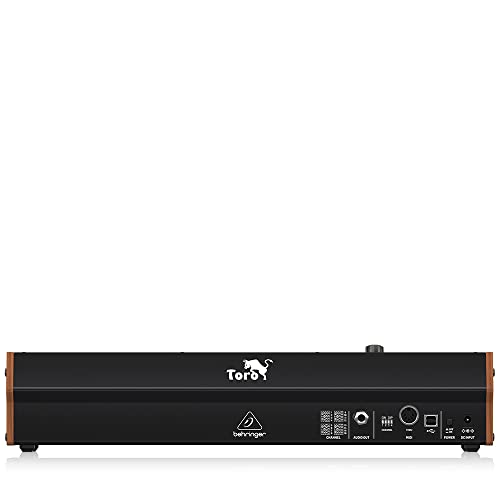 Image of Behringer TORO Classic Analog Bass Synthesizer with 2 VCOs, Ladder Filter and Presets in Eurorack format
