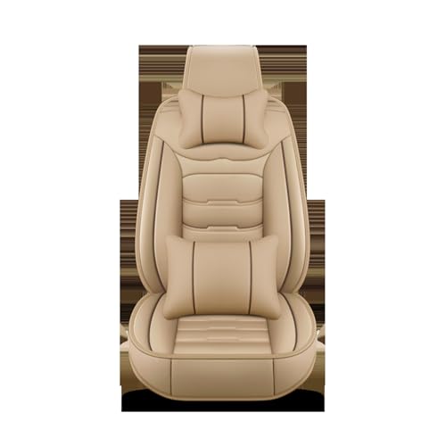 Housse siège voiture pour Audi A4 A6L Q3, protège-siège beige anti-tache