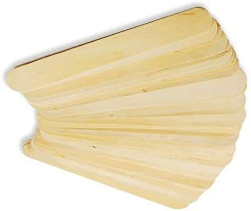 25 Stück Jumbo-Bastelstäbchen, natürlich, 20,1 x 2 cm Cover