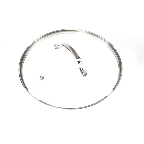 Couvercle en verre ventilé 29,2 cm Nuwave incassable pour le four