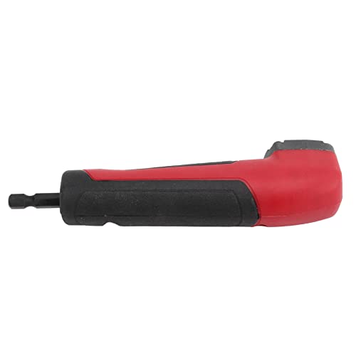 Adaptateur de perceuse a angle droit magnetique 10 embouts ABS rouge - 7