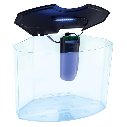Glofish 972190 Crescent Aquarium Kit 5 Gallons thumb #1