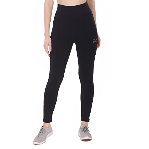 Image of Premium Jegging Ankle Length Women High Waisted Solid Stretchable Workout