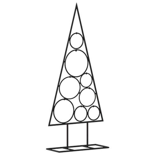 Moderne Weihnachtsdeko Schwarz 26 vidaXL Metall Weihnachtsbaum für Dekorationen, Christbaum mit...