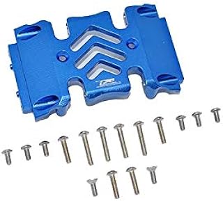 Axial 1:10 SCX10 III Wrangler AXI03007 / Gladiator AXI03006 Upgrade Parts Aluminum Center Gear Box Case - 1Pc Set Blue