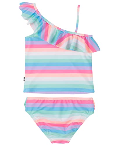 Image of Nautica Girls Two-Piece Bikini Swimsuit Set, UPF 50+ Sun Protection, Quick-Dry Bathing Suit