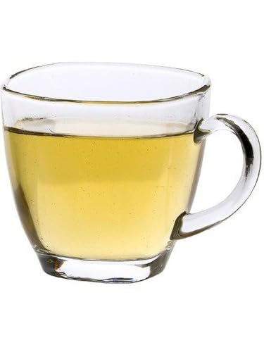 Image of AFAST Clear Glass Coffee & Tea Cups /Mugs, Set of 4 - 100 ml Each, Stylish Transparent Glassware, Ideal for Tea, Coffee, Milk, Juice, Office & Home Use