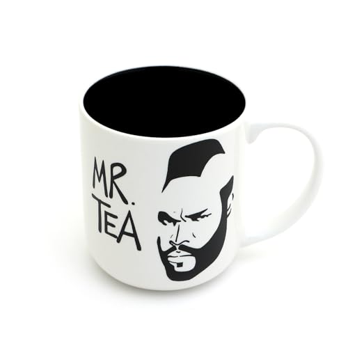 Taza de té Mr. T de porcelana miniatura 3