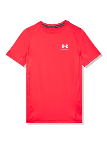 Image of Under Armour Kids HeatGear Armour Short Sleeve (Big Kid)