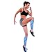 CHYLMAPHEN 1 Pair Compression Lower Leg Sleeve Women Men Calf Brace Shin Splints Pain Relief Sport Running Leg Sleeve Exercise for Shin Splint Relief, Recovery, Running(Pink,L-XL)