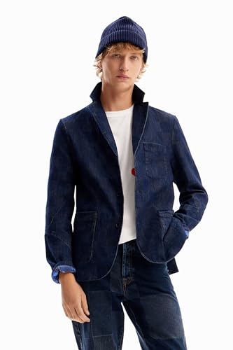 Desigual CHAQ_River, Bleu, XXL Homme