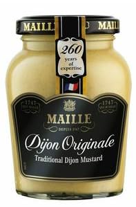 Maille Mostaza Dijon Original Frasco - Paquete de 6 x 215 gr - Total: 1290 gr