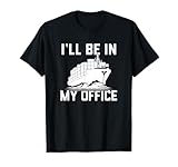 Funny Cargo Ship - Container Ship Worker Captain
