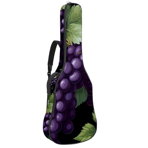 Housse guitare acoustique 109 cm imperméable avec sangle sac à dos 2 poches
