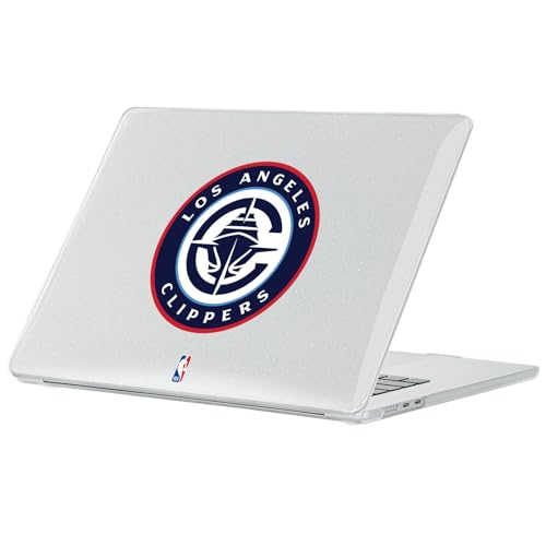 Évitez les rayures sur MacBook Air 13.6 avec la coque pailletée NBA Clippers