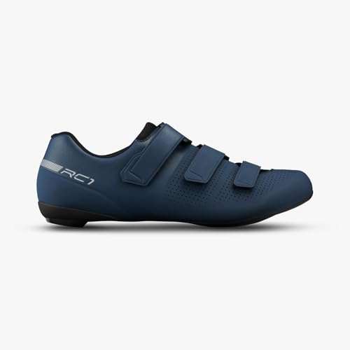 SHIMANO SH-RC102 Bicycle Shoes, Navy, 8-8.5 Men