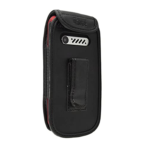 caseroxx Leather-Case with belt clip compatible with Bea-fon AL560 made from genuine leather - Image 3