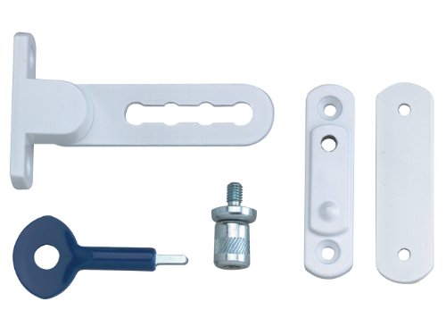Yale Locks P117 - Confezione Da 2 Fermi Per Finestra, Colore: Bianco