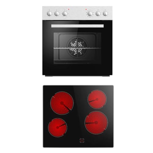 PKM Einbauherdset EHS7IX - 65 Liter - Umluft-Funktion