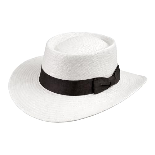 Deadwood Mason - Straw Gambler (X-Large) White