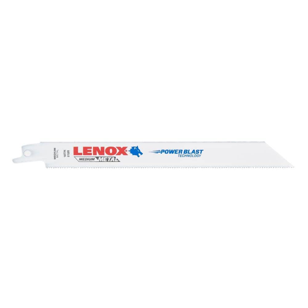 LENOX Tools Metal Cutting Reciprocating Saw Blade with Power Blast