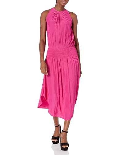 Image of Ramy Brook Womens Audrey High Neck Midi DressCasual Dress