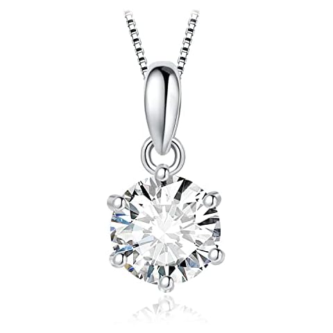 JewelryPalace 1ct Cubic Zirconia Pendant Necklace Cover