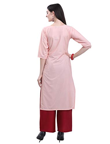 Image of Women's Crepe Straight Kurta