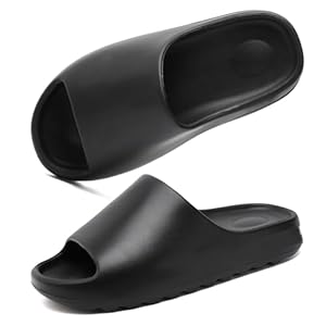 Cloud Slides Sandals for Women Men, Pillow Slippers,Open Toe Garden Shoes,sandals women,Drying Soft Lightweight Shower Shoes for Indoor and Outdoor