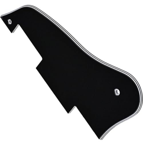 PRETYZOOM Plaque de Protection pour Guitare Acoustique Es335, Pickguard Plastique 4 Couches, Protection Anti-rayures et Chocs, Accessoire Remplacement...