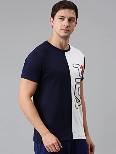 Image of Fila Men's Solid Straight T-Shirt