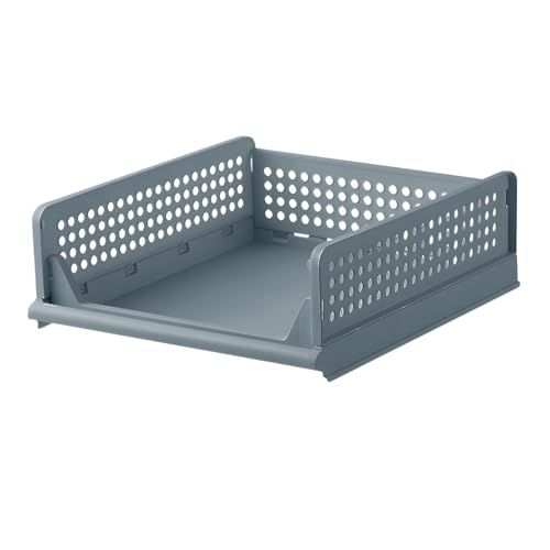 [Bebemax]�����o�������[�{�b�N�X �ߑ� ��e��3�i �\ �ςݏd�ˉ\ �h��PP�f�� ���ԃ����i�[�t�� �N���[�[�b�g���� �G�߂̈ߑւ��ɓK ���������[�\�����[�V���� (L�T�C�Y3��) �O���[ S�T�C�Y 38*43*14