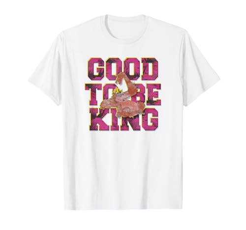 T-shirt Le Livre de la Jungle King Louie Disney en coton pour fan