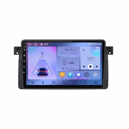Pantalla 2 DIN para BMW E46 ideal para viajar con música via Bluetooth