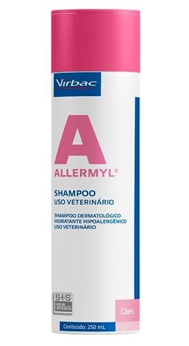 Virbac Allermyl Shampoo Limpeza Regular em Cães Alérgicos para Cães 250 mL
