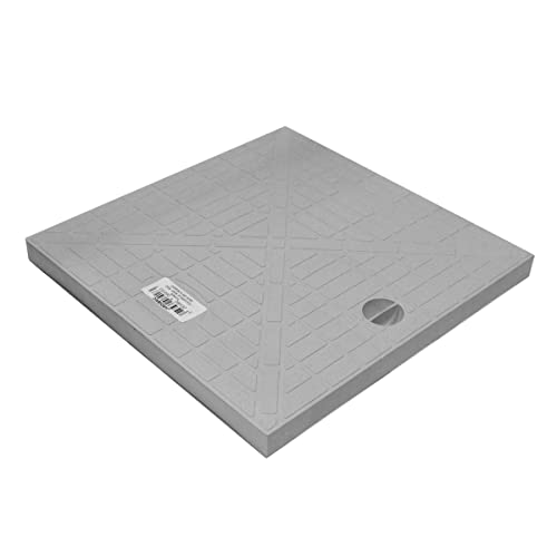 Jardibric – Tapa de recogedor de agua de lluvia en polipropileno reforzado – Dimensiones: 30 x 30 cm – COR30