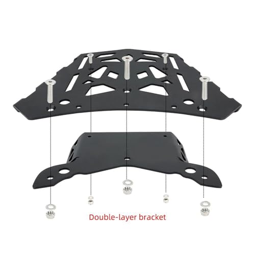 Support de boîte de rangement pour moto Tracer 9 structure rigide en acier découpé - 6