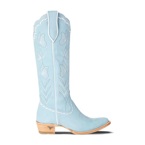 Lane Womens Sweet Memories Knee High Casual Boots Knee High Low Heel 1-2