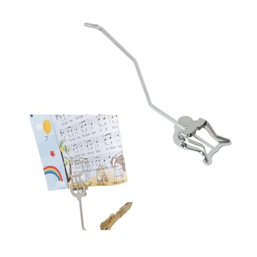 Saxophonständer, Notenständer für Saxophon, Notenständer für Bariton-Saxophon, tragbare Halterung für Marcia Clip, tragbarer Notenständer für Saxophon