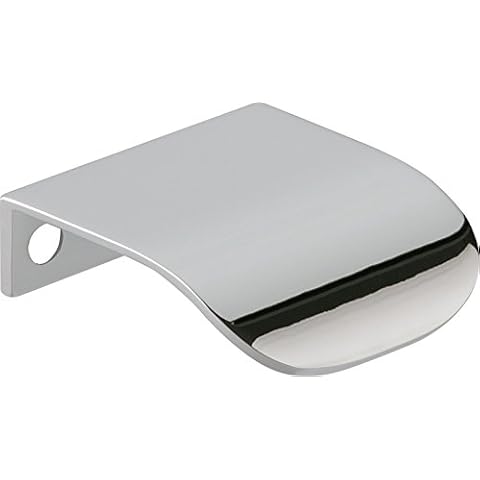 Pull Handle for Kitchen/Bedroom/Cabinet/Door/Cupboard/Drawer Handle 32 mm Hole centres (Polished Chrome) Cover