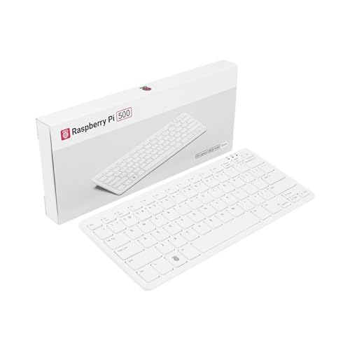 Yahboom Pi 500、キーボードキット デスクトップコンピューター (US)。クアッドコアアームプロセッサ、デュアル4K出力、WiFi/BLE対応 公式RPi 32GB Micro SDカード付き