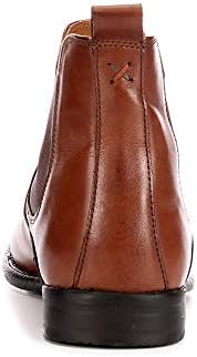 Restoration Mens Harrison Chelsea Ankle Boot Shoes, Tan, US 12 | Image 4