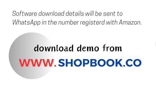 Image of SHOPBOOK PLUS Accounting Software with POS Billing & Inventory Management for Small Business | Lifetime Validity-Easy GST-Free Invoicing & Stock Control with Offline Software (WhatsApp Delivery-Non Tax)