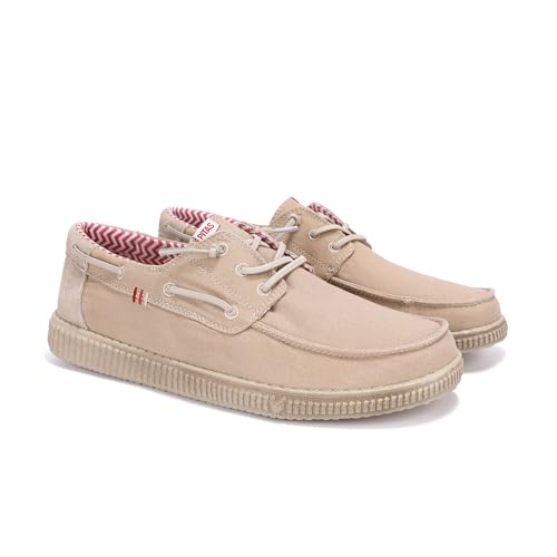 Mocassins pour Hommes Pitas WP150 COMO la chaussure bateau slipon idéale pour l'été