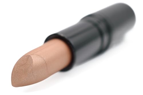 Image of Pure Ziva Pebblestone Nude Light Brown Bronze Lipstick Color Moisturizing Paraben Free, No Animal Testing & Cruelty Free Lip Makeup Color