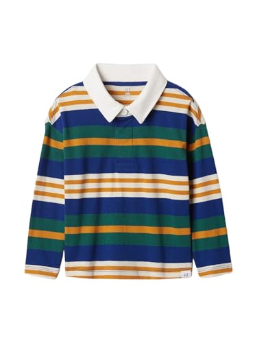 GAP Boys Long Sleeve Rugby Polo
